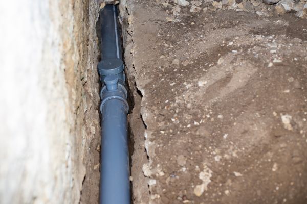 Drain Line Installation in Shawnee