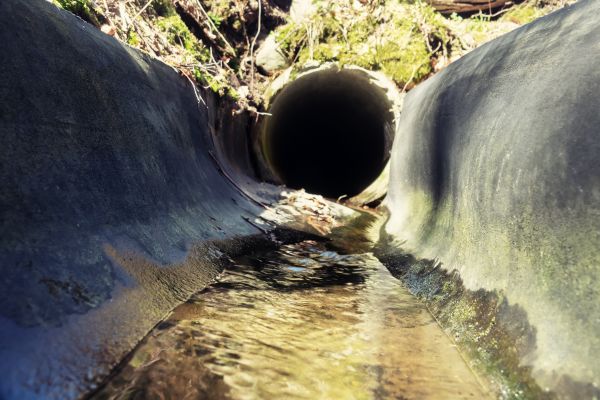 Drainage Swale Installation in Shawnee