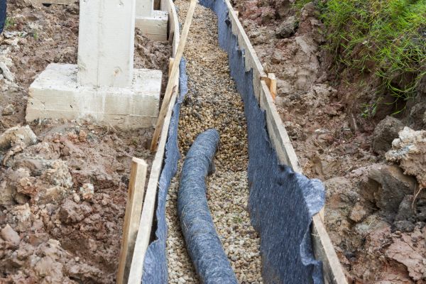 French Drain Installation in Shawnee